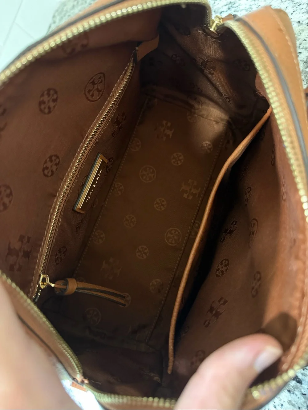 Tory Burch Thea Web Small Satchel